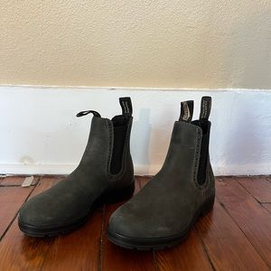 New Blundstone Boots, Women’s original high top, rustic black, us 7.5 / au 4.5
